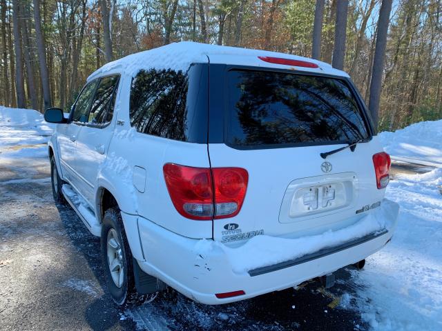 5TDBT44A76S266471 - 2006 TOYOTA SEQUOIA SR WHITE photo 4