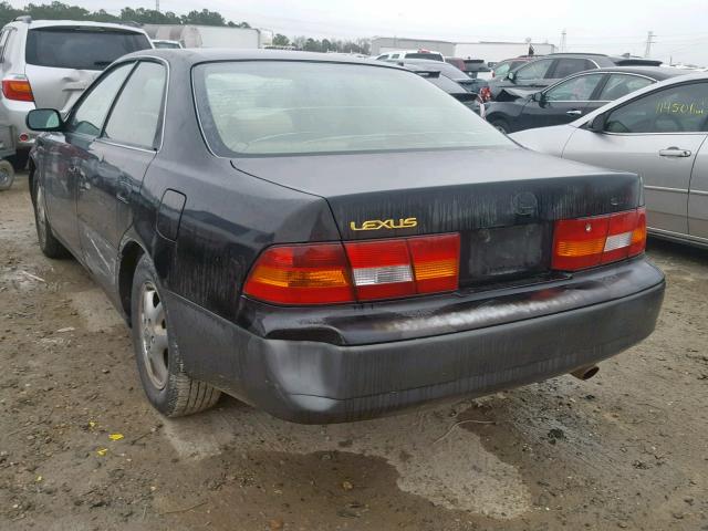 JT8BF28G9X0194881 - 1999 LEXUS ES 300 BLACK photo 3