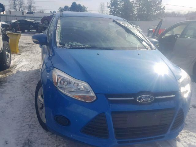 1FADP3K26DL186280 - 2013 FORD FOCUS SE BLUE photo 9