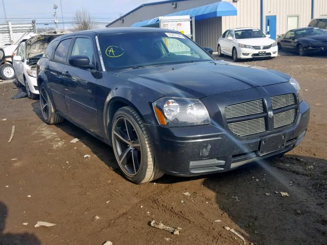 2D4FV48T65H555638 - 2005 DODGE MAGNUM SE BLACK photo 1