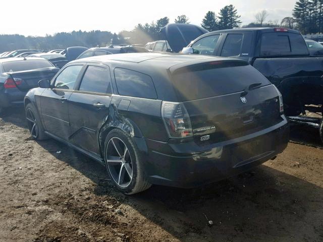 2D4FV48T65H555638 - 2005 DODGE MAGNUM SE BLACK photo 3