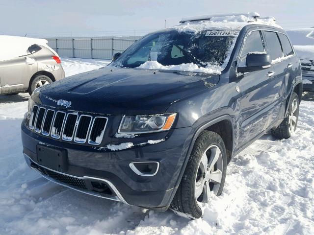 1C4RJFBM5EC528467 - 2014 JEEP GRAND CHER BLUE photo 2