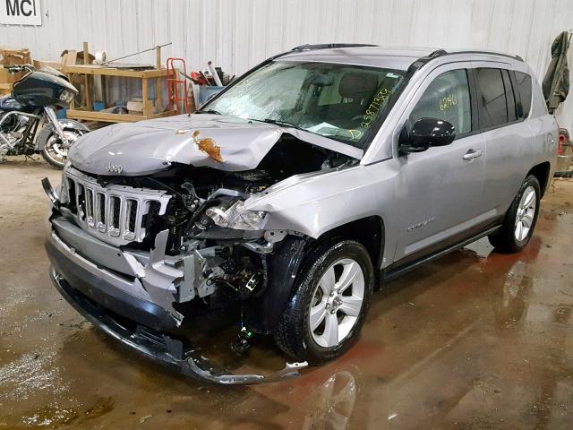 1C4NJCBA4GD715487 - 2016 JEEP COMPASS SP GRAY photo 2