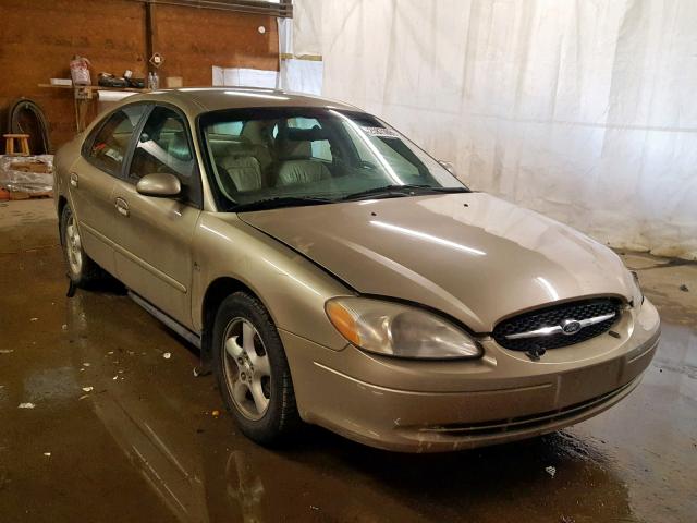 1FAFP55S3YA252513 - 2000 FORD TAURUS SES GOLD photo 1