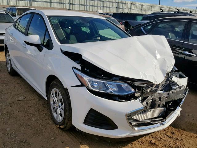 1G1BC5SM5K7119405 - 2019 CHEVROLET CRUZE LS WHITE photo 1