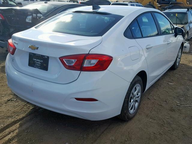 1G1BC5SM5K7119405 - 2019 CHEVROLET CRUZE LS WHITE photo 4