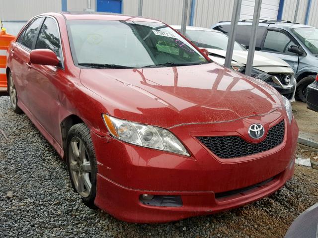 4T1BK46K69U079632 - 2009 TOYOTA CAMRY SE RED photo 1