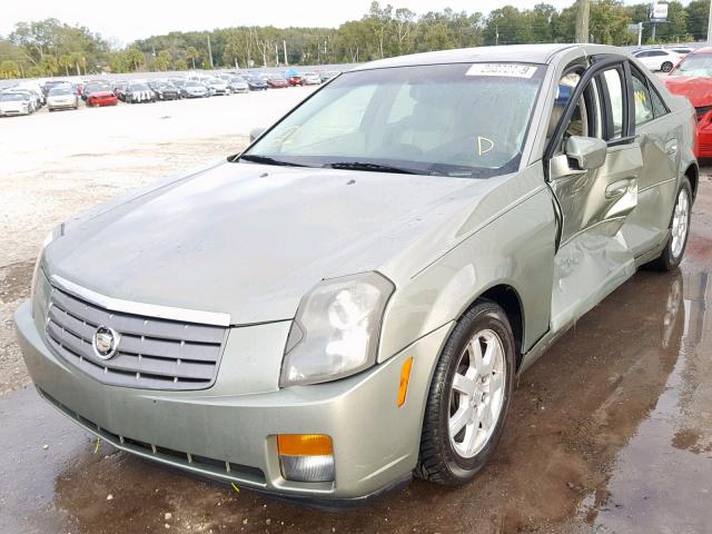 1G6DP567650193523 - 2005 CADILLAC CTS HI FEA GREEN photo 2