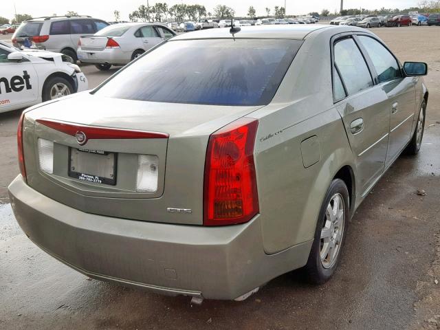 1G6DP567650193523 - 2005 CADILLAC CTS HI FEA GREEN photo 4