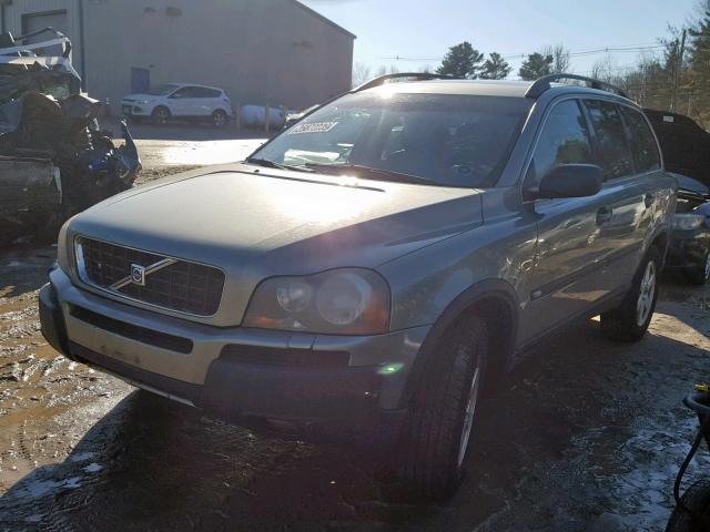 YV4CZ592861307355 - 2006 VOLVO XC90 GREEN photo 2