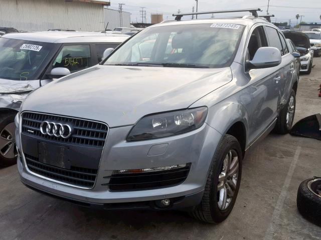 WA1BY74L78D059463 - 2008 AUDI Q7 3.6 QUA SILVER photo 2