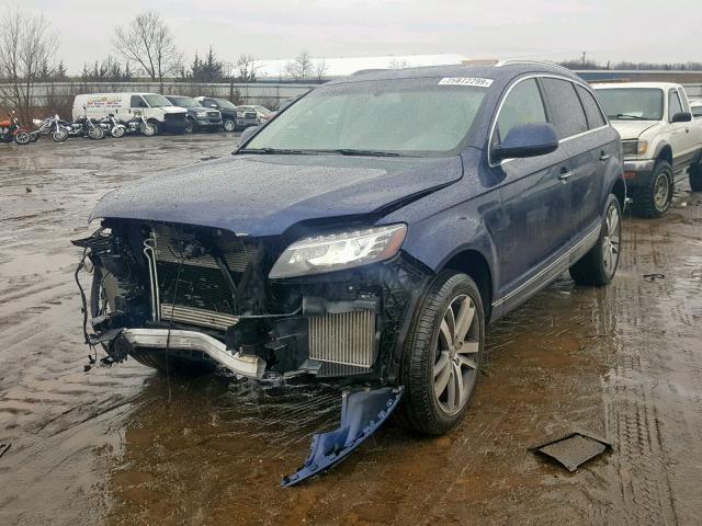 WA1VMAFE8DD009847 - 2013 AUDI Q7 PRESTIG BLUE photo 2