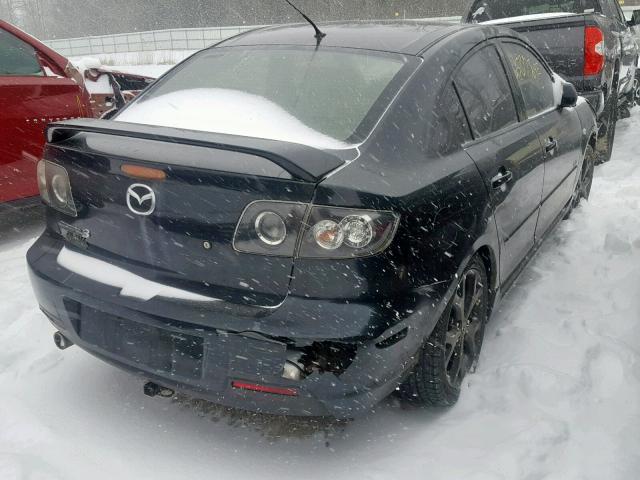 JM1BK324181814006 - 2008 MAZDA 3 S BLACK photo 4