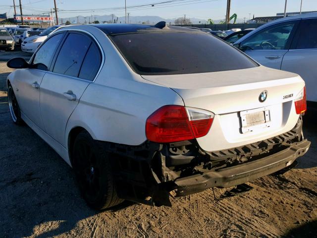 WBAVB33506KR72233 - 2006 BMW 330 I WHITE photo 3