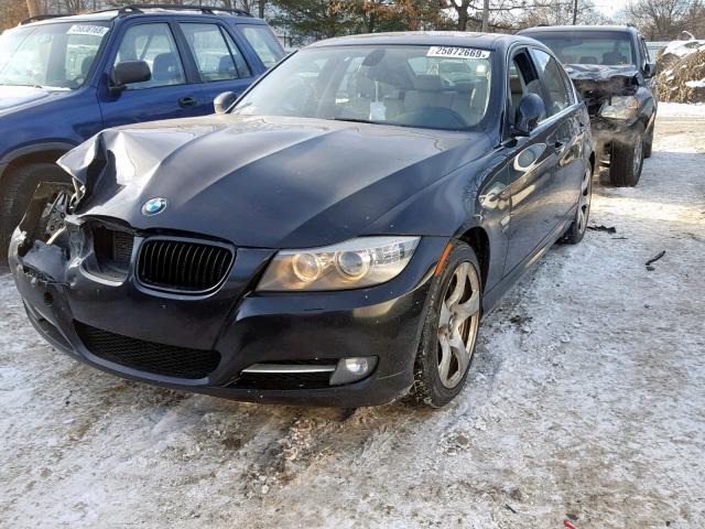 WBAPL5C54BA917818 - 2011 BMW 335 XI BLACK photo 2