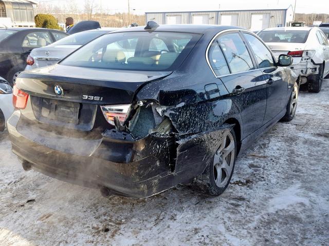 WBAPL5C54BA917818 - 2011 BMW 335 XI BLACK photo 4