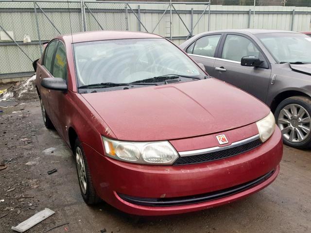 1G8AJ52F04Z163453 - 2004 SATURN ION LEVEL MAROON photo 1