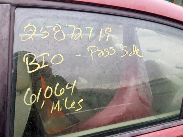 1G8AJ52F04Z163453 - 2004 SATURN ION LEVEL MAROON photo 9