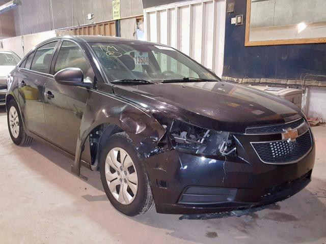 1G1PA5SHXD7125332 - 2013 CHEVROLET CRUZE LS BLACK photo 1