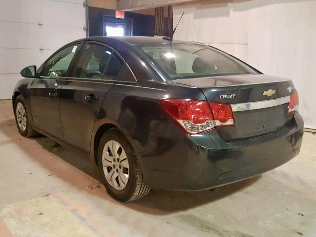 1G1PA5SHXD7125332 - 2013 CHEVROLET CRUZE LS BLACK photo 4