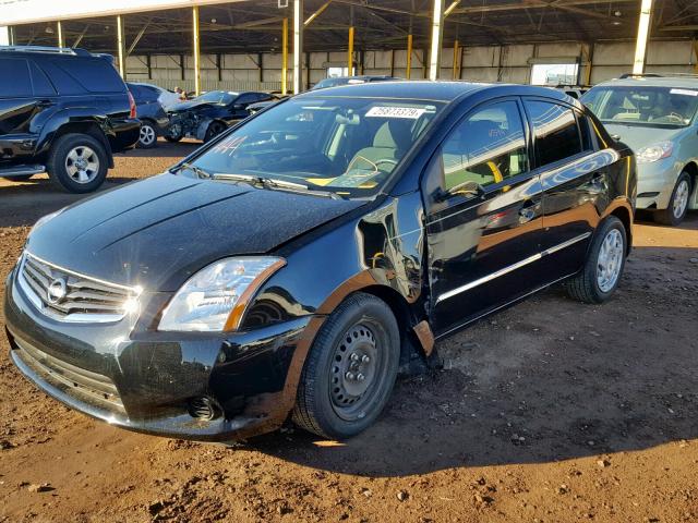 3N1AB6AP5CL639188 - 2012 NISSAN SENTRA 2.0 BLACK photo 2