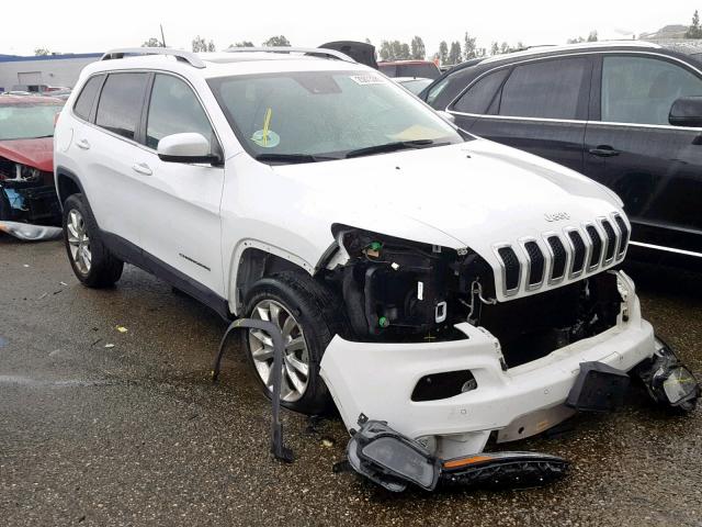 1C4PJMDSXGW225869 - 2016 JEEP CHEROKEE L WHITE photo 1