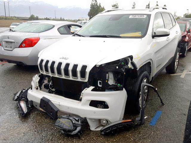 1C4PJMDSXGW225869 - 2016 JEEP CHEROKEE L WHITE photo 2