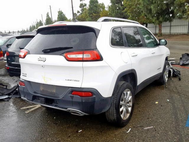 1C4PJMDSXGW225869 - 2016 JEEP CHEROKEE L WHITE photo 4