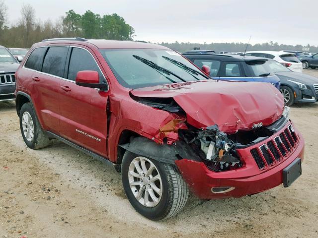 1C4RJEAG6EC239569 - 2014 JEEP GRAND CHER RED photo 1