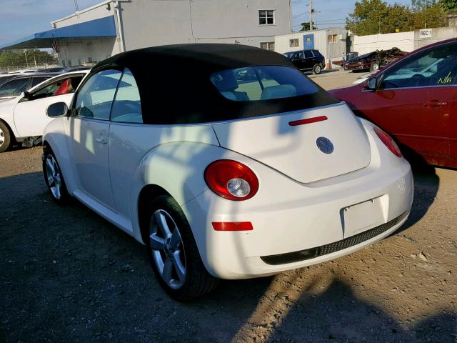 3VWFF31Y57M423689 - 2007 VOLKSWAGEN NEW BEETLE Ağ foto 3