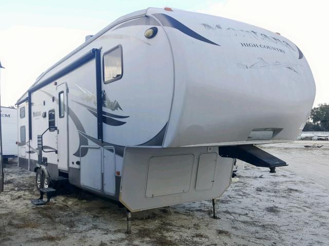 4YDF33320AA740026 - 2010 KEYSTONE MONTANA WHITE photo 1
