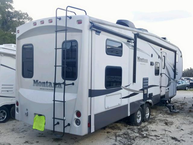 4YDF33320AA740026 - 2010 KEYSTONE MONTANA WHITE photo 4