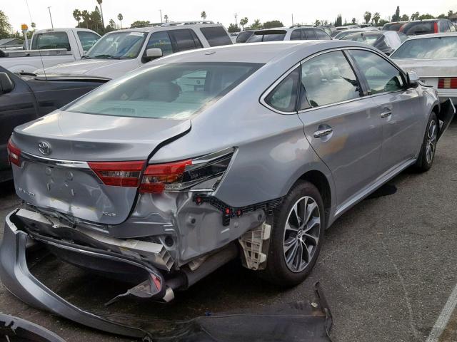 4T1BK1EB6GU209647 - 2016 TOYOTA AVALON XLE SILVER photo 4