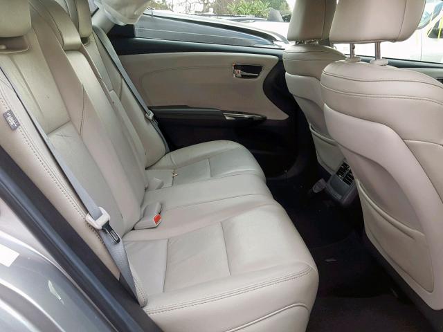 4T1BK1EB6GU209647 - 2016 TOYOTA AVALON XLE SILVER photo 6