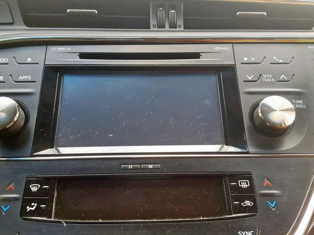 4T1BK1EB6GU209647 - 2016 TOYOTA AVALON XLE SILVER photo 9