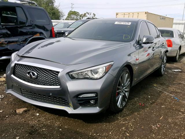 JN1FV7AP0HM851027 - 2017 INFINITI Q50 RED SP GRAY photo 2