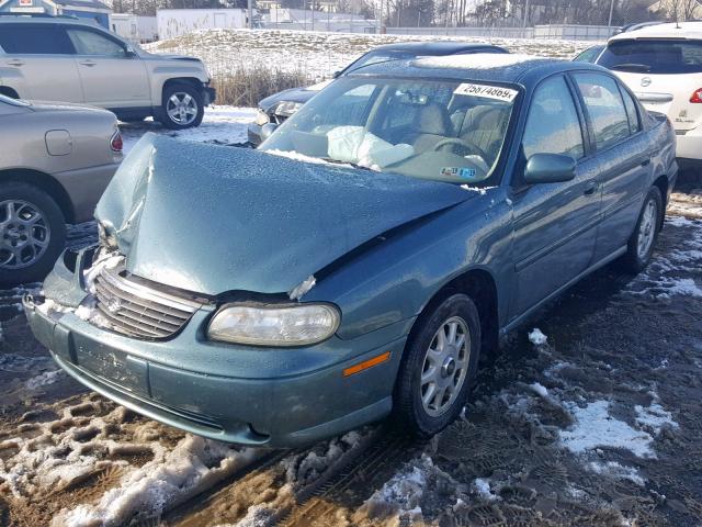 1G1NE52M8V6151346 - 1997 CHEVROLET MALIBU LS Көк фото 2