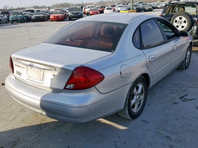 1FAFP55U22G168527 - 2002 FORD TAURUS SES GRAY photo 4