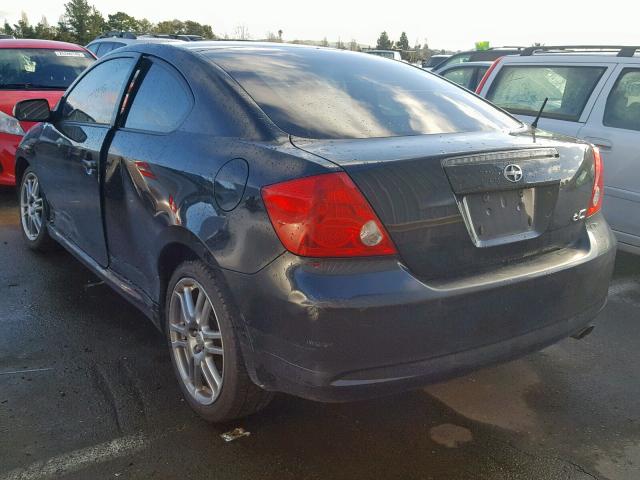 JTKDE167160063719 - 2006 TOYOTA SCION TC შავი ფოტო 3