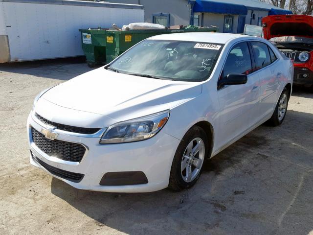 1G11A5SL1FF331707 - 2015 CHEVROLET MALIBU LS 白色 照片 2