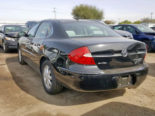 2G4WC582661284876 - 2006 BUICK LACROSSE C BLACK photo 3