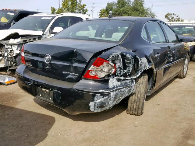 2G4WC582661284876 - 2006 BUICK LACROSSE C BLACK photo 4