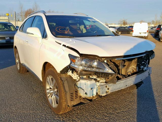 2T2BC1BA3FC007286 - 2015 LEXUS RX 450H WHITE photo 1