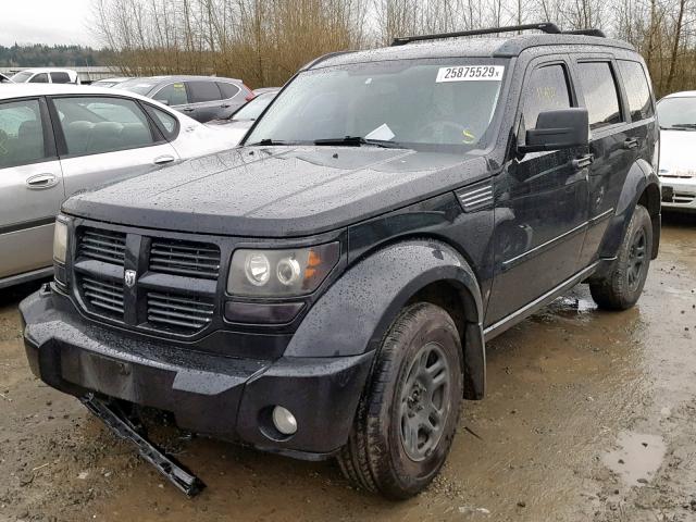 1D8GU58637W660891 - 2007 DODGE NITRO R/T BLACK photo 2