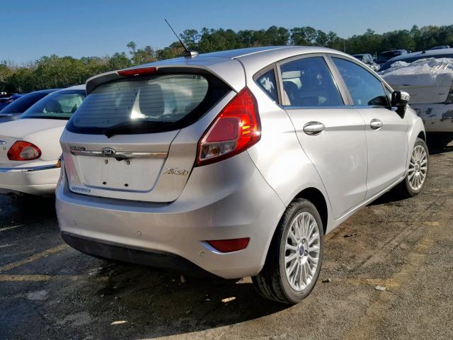 3FADP4FJ1EM100476 - 2014 FORD FIESTA TIT SILVER photo 4