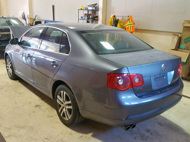 3VWRG71K96M660147 - 2006 VOLKSWAGEN JETTA 2.5 GRAY photo 3