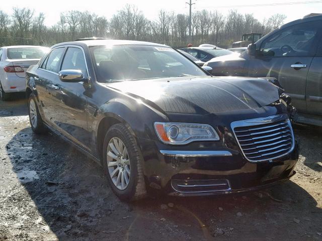 2C3CCAAG7CH146597 - 2012 CHRYSLER 300 BLACK photo 1