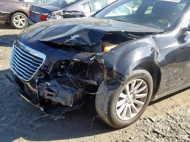 2C3CCAAG7CH146597 - 2012 CHRYSLER 300 BLACK photo 9