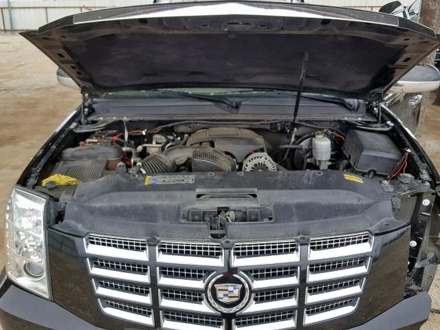 1GYUKJEF2AR227955 - 2010 CADILLAC ESCALADE E BLACK photo 7