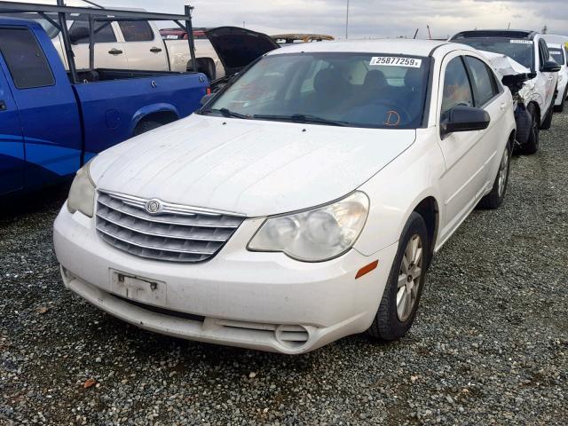 1C3LC46J18N237191 - 2008 CHRYSLER SEBRING LX WHITE photo 2